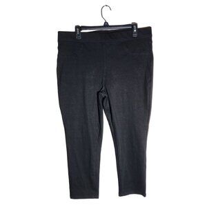 Time and Tru Cotton Blend Leggings Black XXL